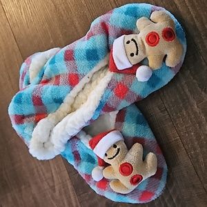 Gingerbread Man Slippers